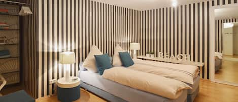 Deluxe Apartment (Damai) | 2 bilik tidur, gebar bulu kapas, dihias secara berasingan