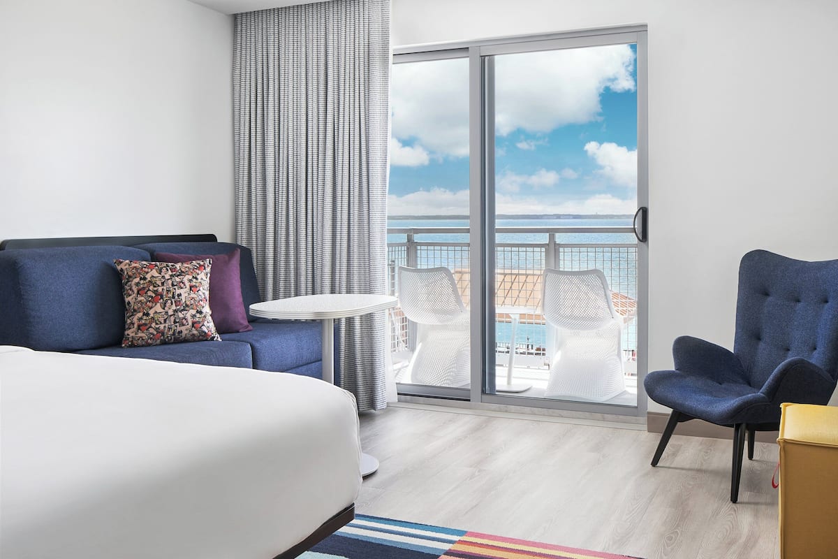 room, multiple beds, balcony | hypo-allergenic bedding, in-room safe, blackout curtains