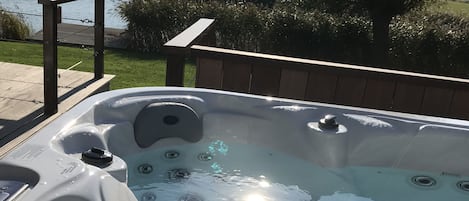 Idromassaggio all'aperto