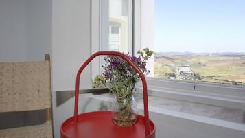 Panoramic-Doppelzimmer, 1 Queen-Bett, Talblick | Ausblick vom Zimmer