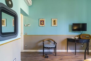 Quarto casal ou duplo elite, vista para o jardim (Eclettica) | Comodidades do quarto