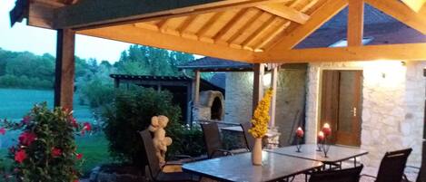 Restauration en plein air