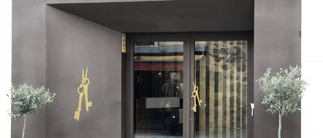 Entrada de la propiedad