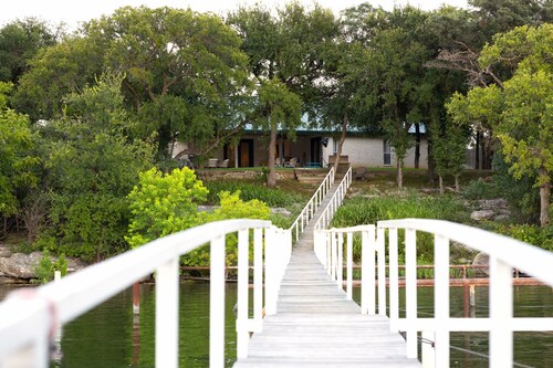 Lake Brownwood Lakefront House, 1st Class,  Pvt Dock,