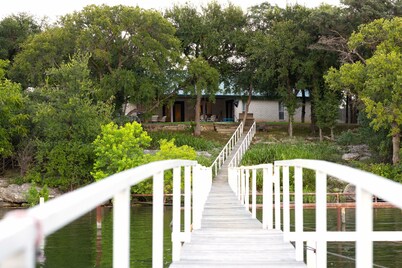 Lake Brownwood Lakefront House, 1st Class, Pvt Dock,