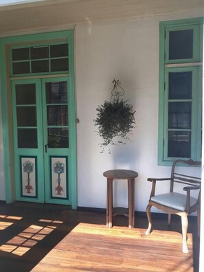 Terrace/patio - Hotel Hermann (Blumenau)