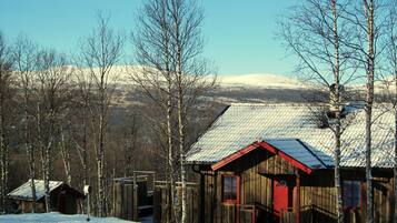 เอ็กซ์คลูซีฟชาเลท์ (Övre Järven) | ห้องพักตกแต่งอย่างมีเอกลักษณ์, ตกแต่งพิเศษโดยเฉพาะ, ผ้าม่านกันแสง