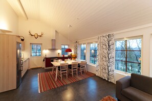 Exclusive Chalet (Övre Järven) | Living area
