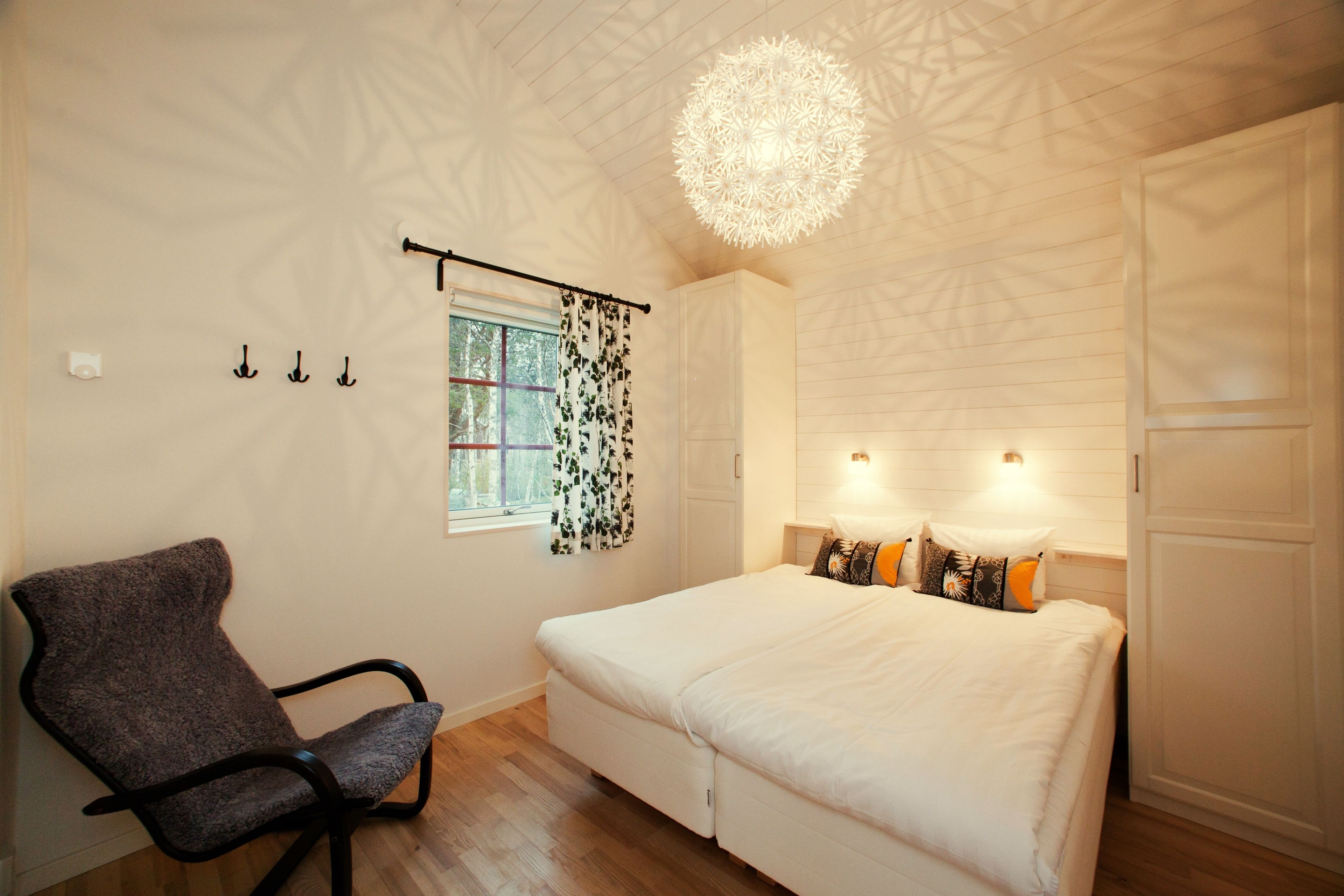 Individually decorated, individually furnished, blackout curtains