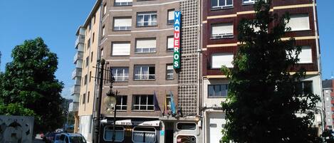 Façade de l’hébergement