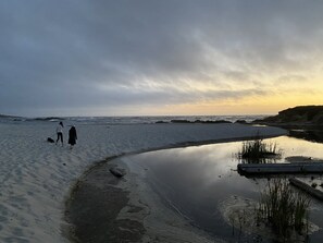 Sun loungers, beach towels