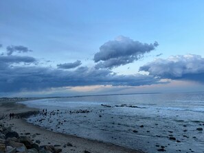 Beach nearby, sun-loungers