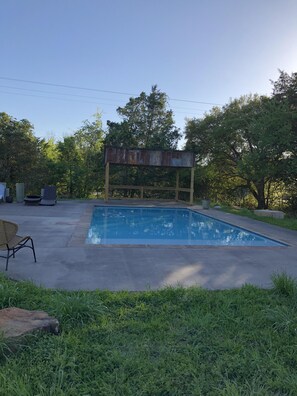 Pool - "Spend Time in the Country" only 3.5 miles into Round Top, TX (Round Top)