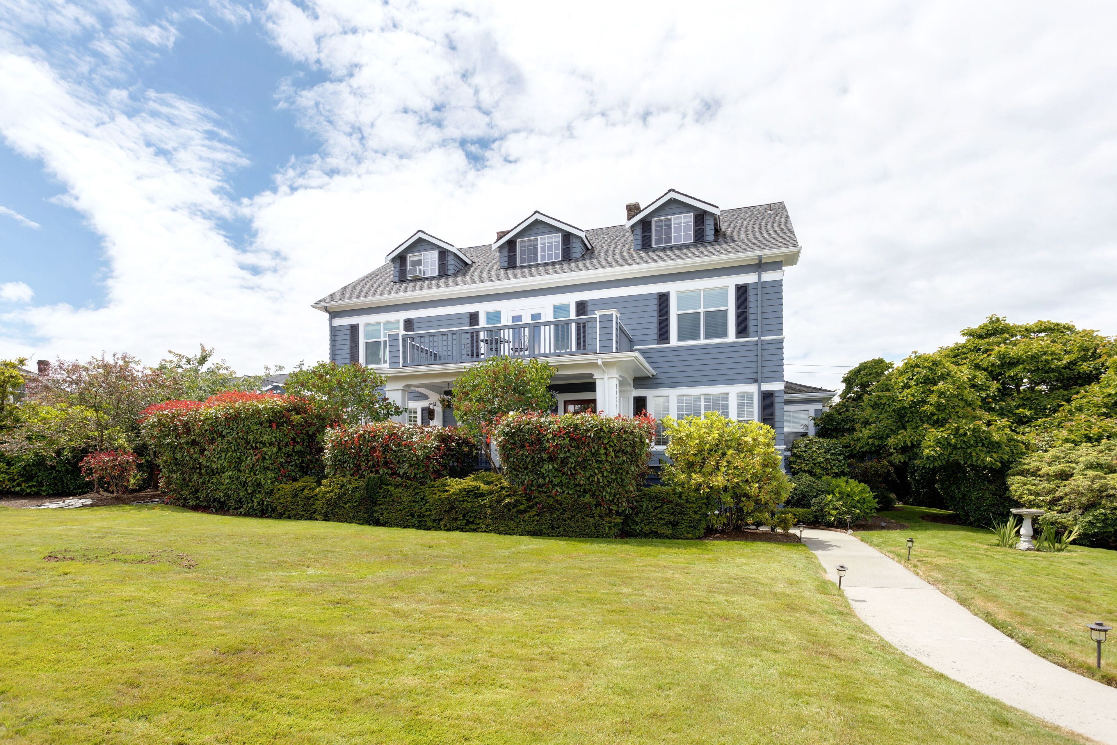 1925 Colonial overlooking Fidalgo Bay.