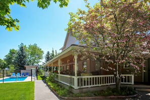 屋外プール、温水プール