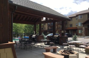 Opções para refeição ao ar livre