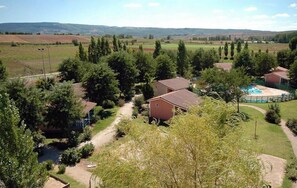 Aerial view - Le Hameau des Genets (Montlaur)