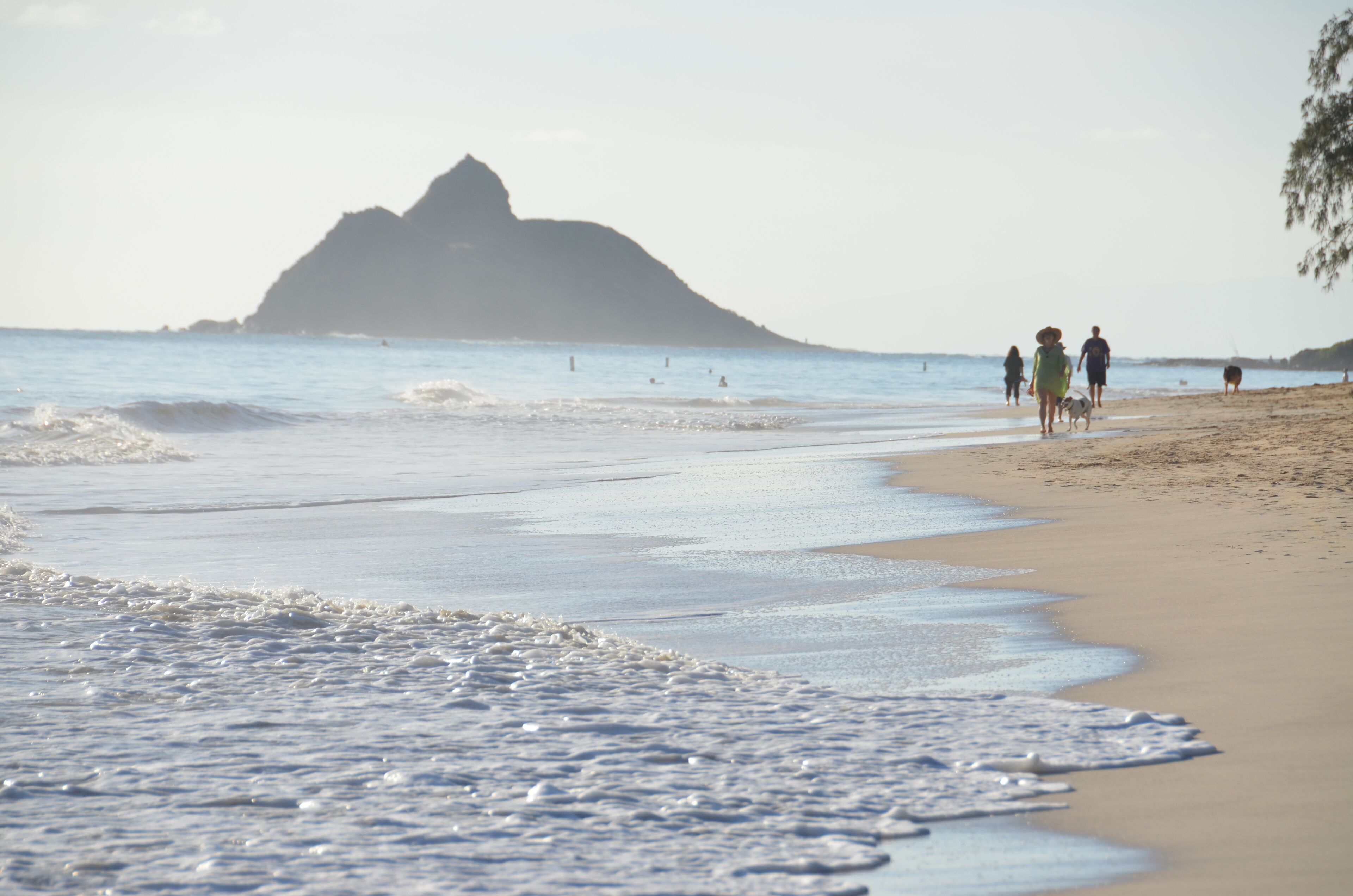 Aurinkotuoleja, rantapyyhkeitä