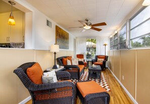 Smart-tv och en stereo