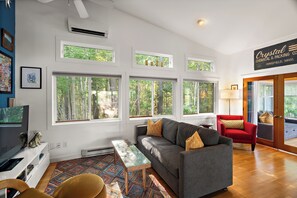 Smart TV, video games, DVD player, books