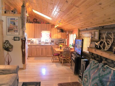 Updated Cabin. Fly fishing on the Gold Medal South Platte by Decker's Co. WiFi