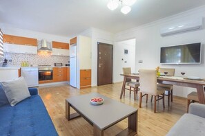 Apartment, 2 Bedrooms | Living area | Flat-screen TV - Apart Likya Garden 1 (Kas)