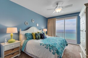 2 bedrooms, iron/ironing board, free WiFi, bed sheets - SLEEPS 9 - SPOTLESS OWNER MANAGED CONDO; BEACH FRONT, CLOSE TO PIER PARK! (Panama City Beach)