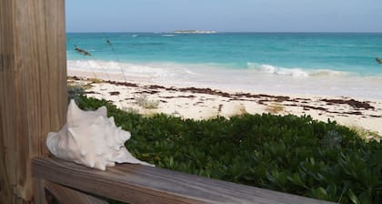Cabaña romántica directamente en la playa privada de Double Bay, Bahamas, "Senza Nome"
