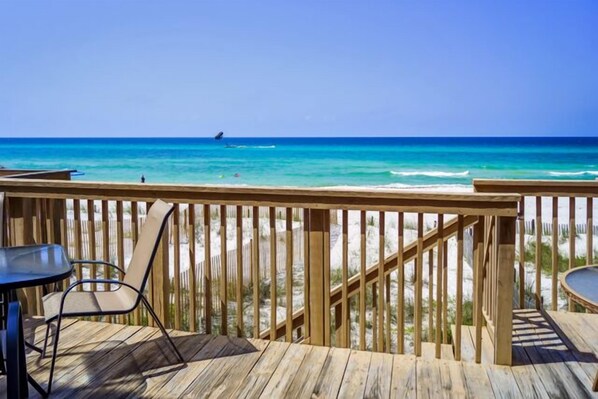 Property grounds - On the Beachside townhomes see Nov-April special 15% .159.00& up 2-BR Sleeps 6. (Panama City Beach)