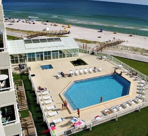 Indoor pool, outdoor pool