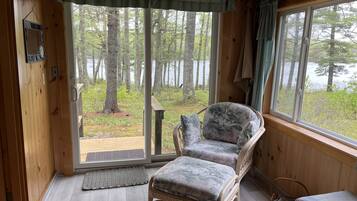 TV, fireplace, DVD player, toys
