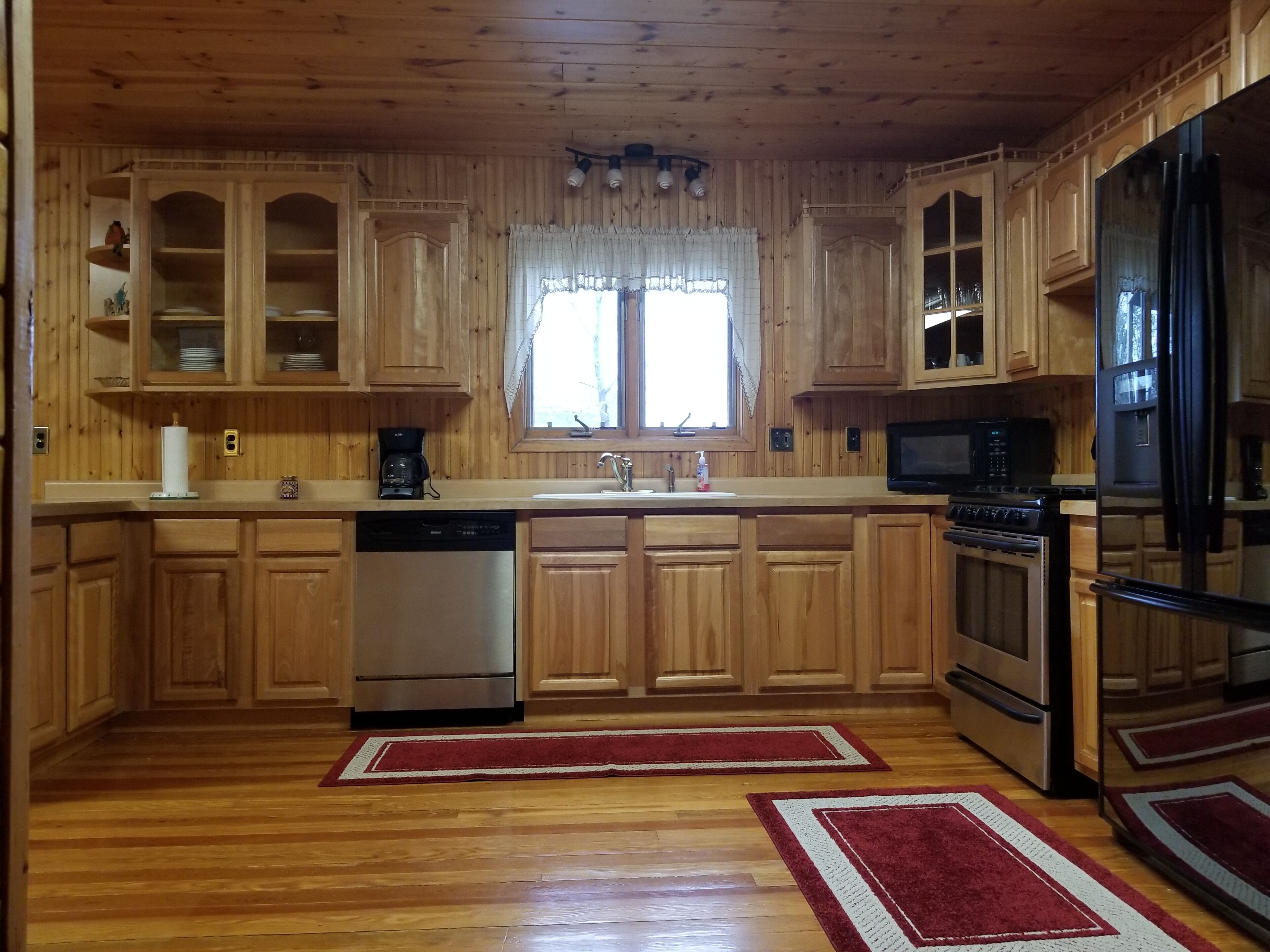 Large Log Cabin located on nearly 2 acres across the road from East Lake Okoboji
