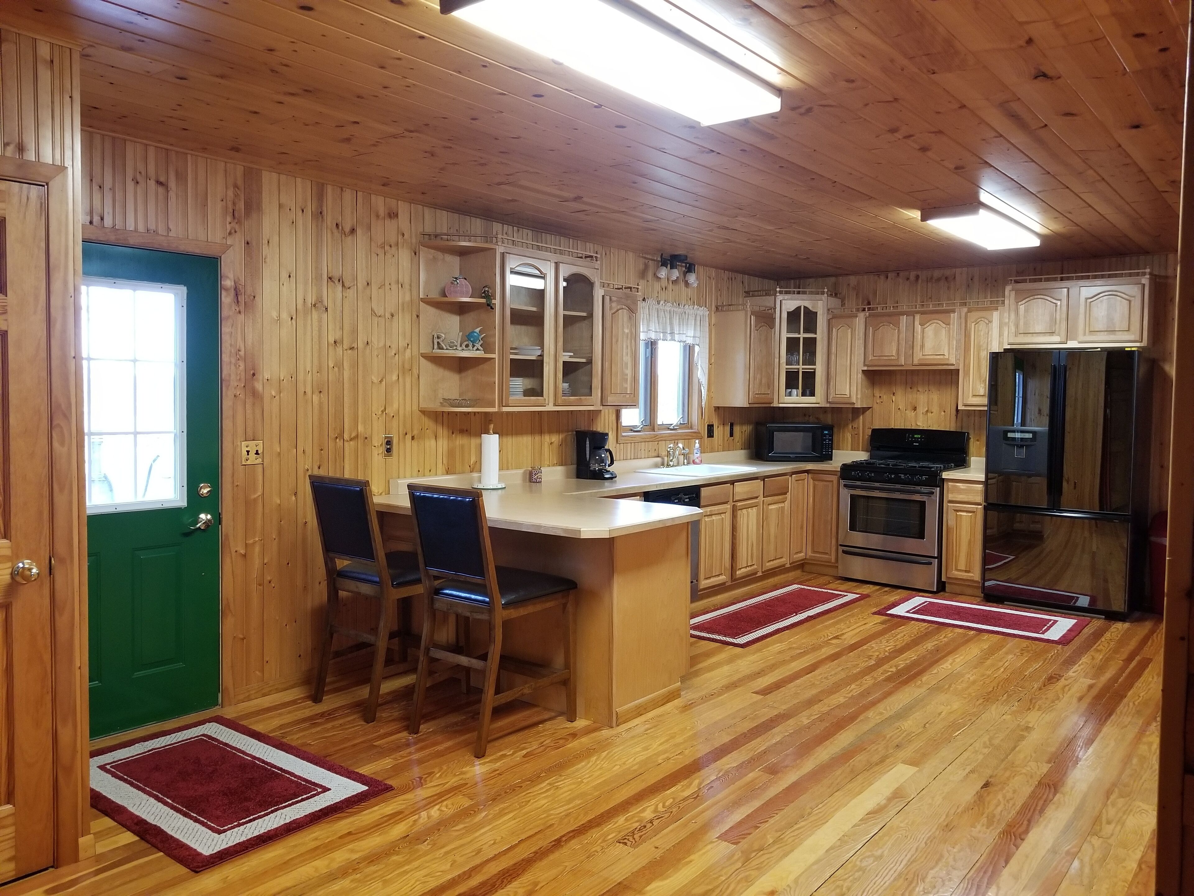 Large Log Cabin located on nearly 2 acres across the road from East Lake Okoboji