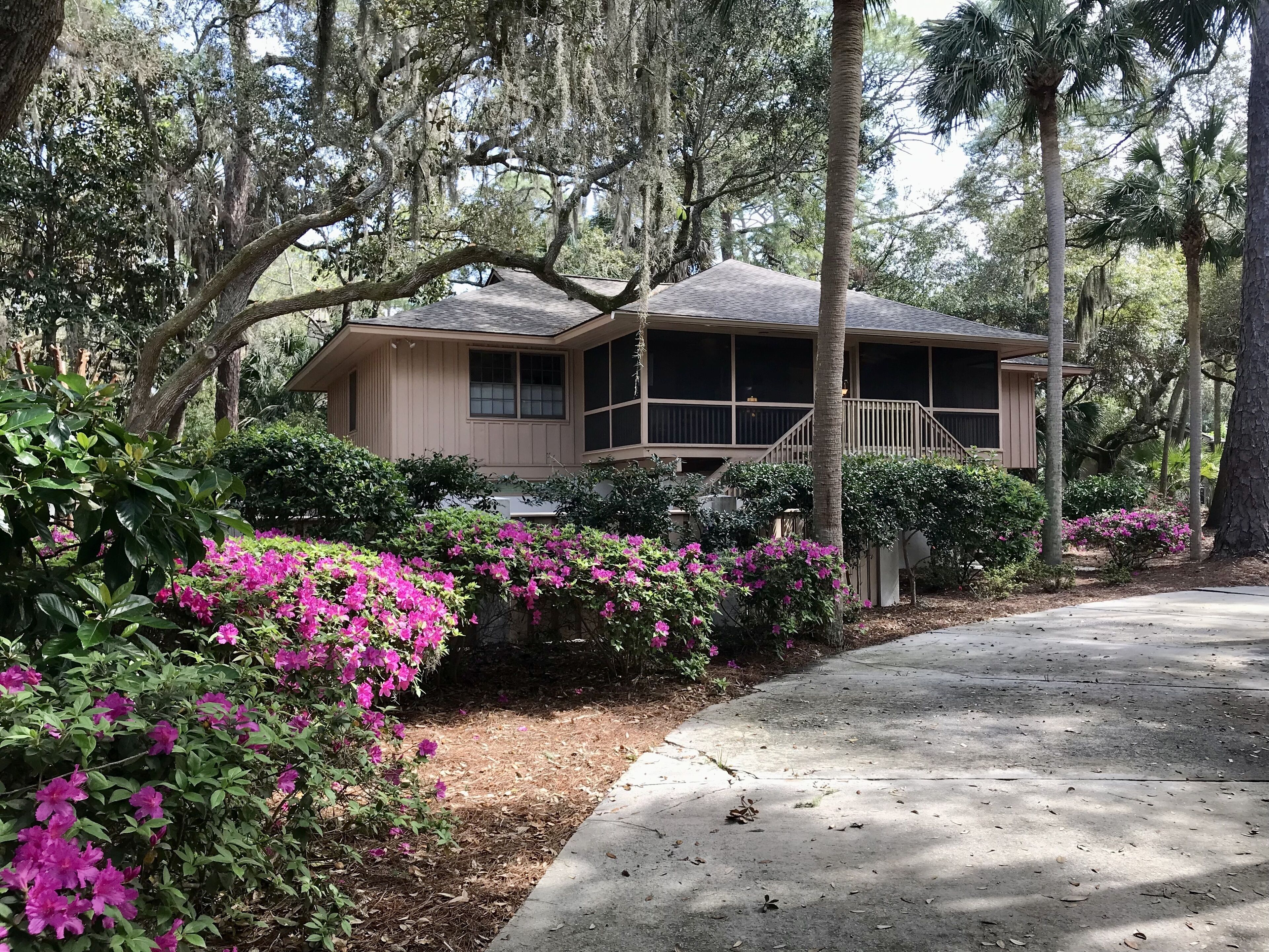 **.08 miles to beach **Oceanside, Sea Pines, Hilton Head 4th Row from Beach