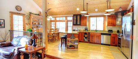 Télévision, cheminée