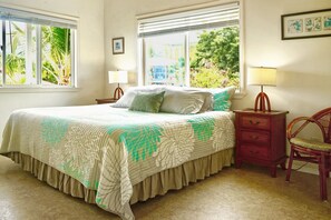 4 slaapkamers, een strijkplank/strijkijzer, gratis wifi, beddengoed