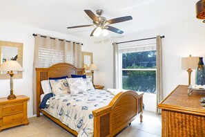 2 sovrum, skrivbord, strykjärn/strykbräda och gratis wi-fi