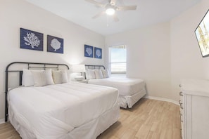 3 bedrooms, iron/ironing board, free WiFi, bed sheets