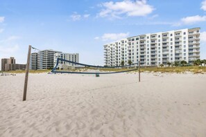 On the beach