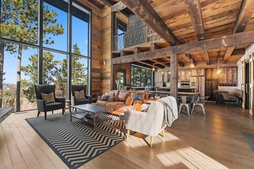 Greystone - Cabine Black Hills rustique moderne unique en son genre