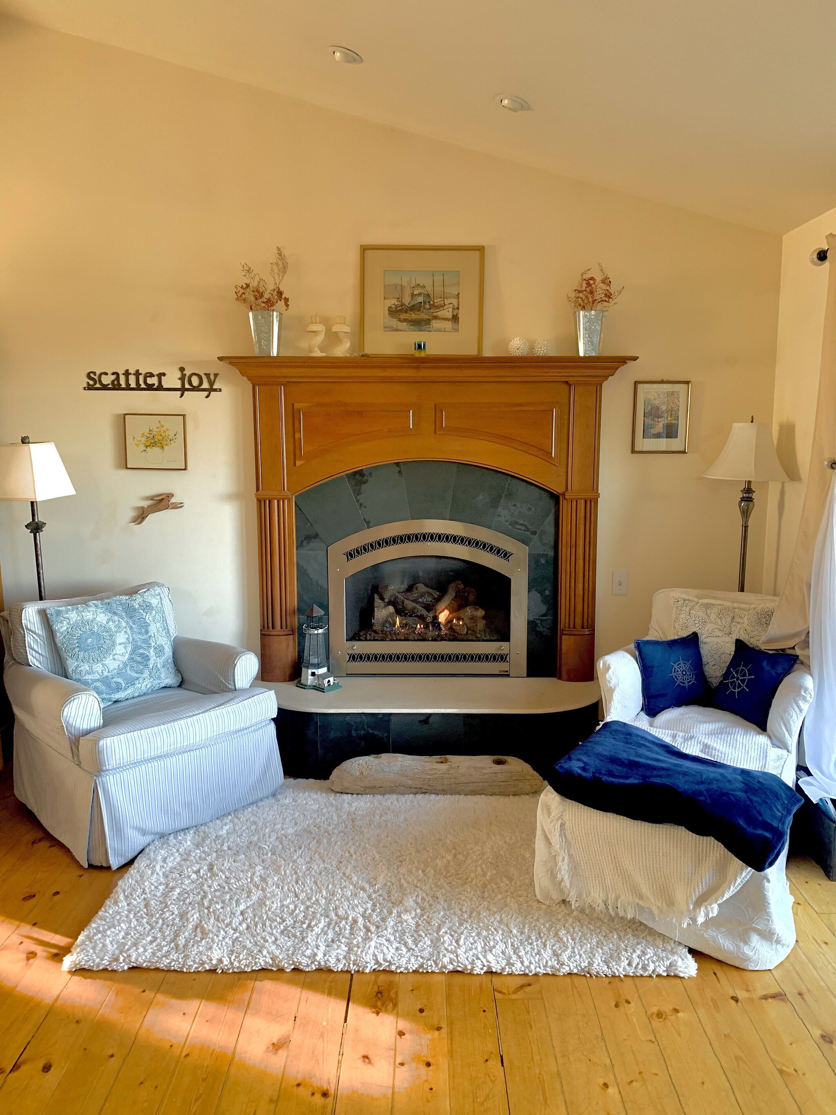 View beach family Cottage for 3 Sunlight Beach, Whidbey