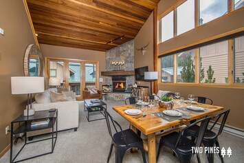 Living Area with sleeper sofa