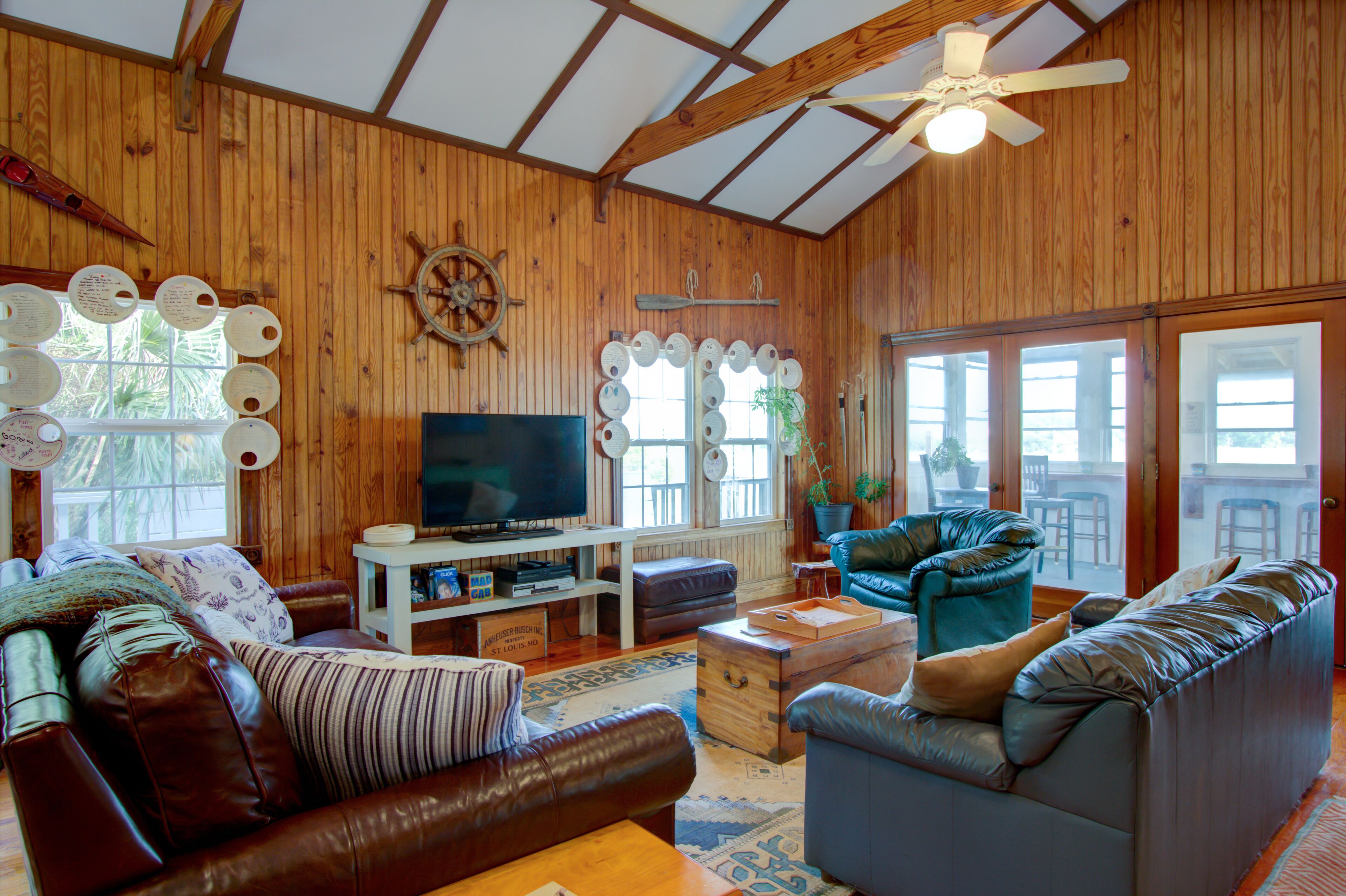 By Boat Only... The Smiley Face House