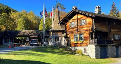 Un vacances Adirondack-famille d'accueil