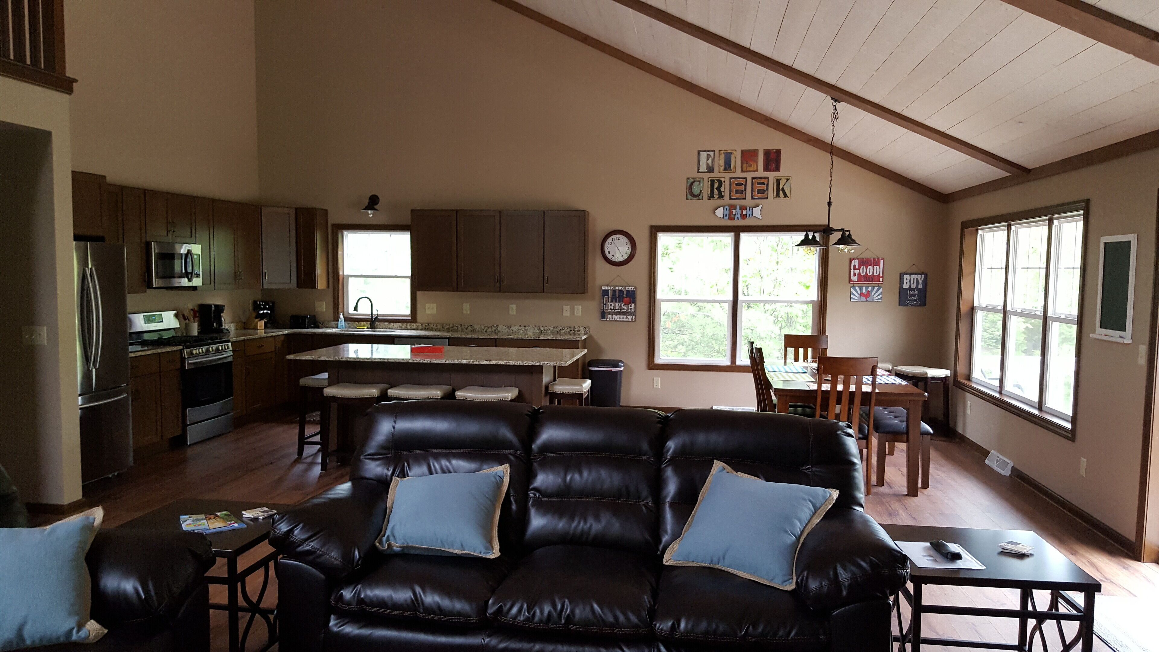 Large Guest House located within the town of Fish Creek