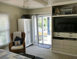 2 soverom, strykejern/-brett, reiseseng for barn og wi-fi (inkludert)