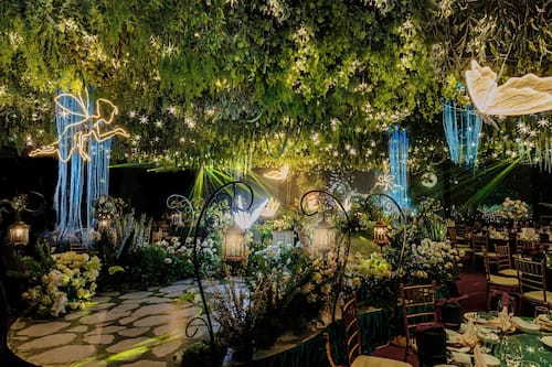 Indoor wedding