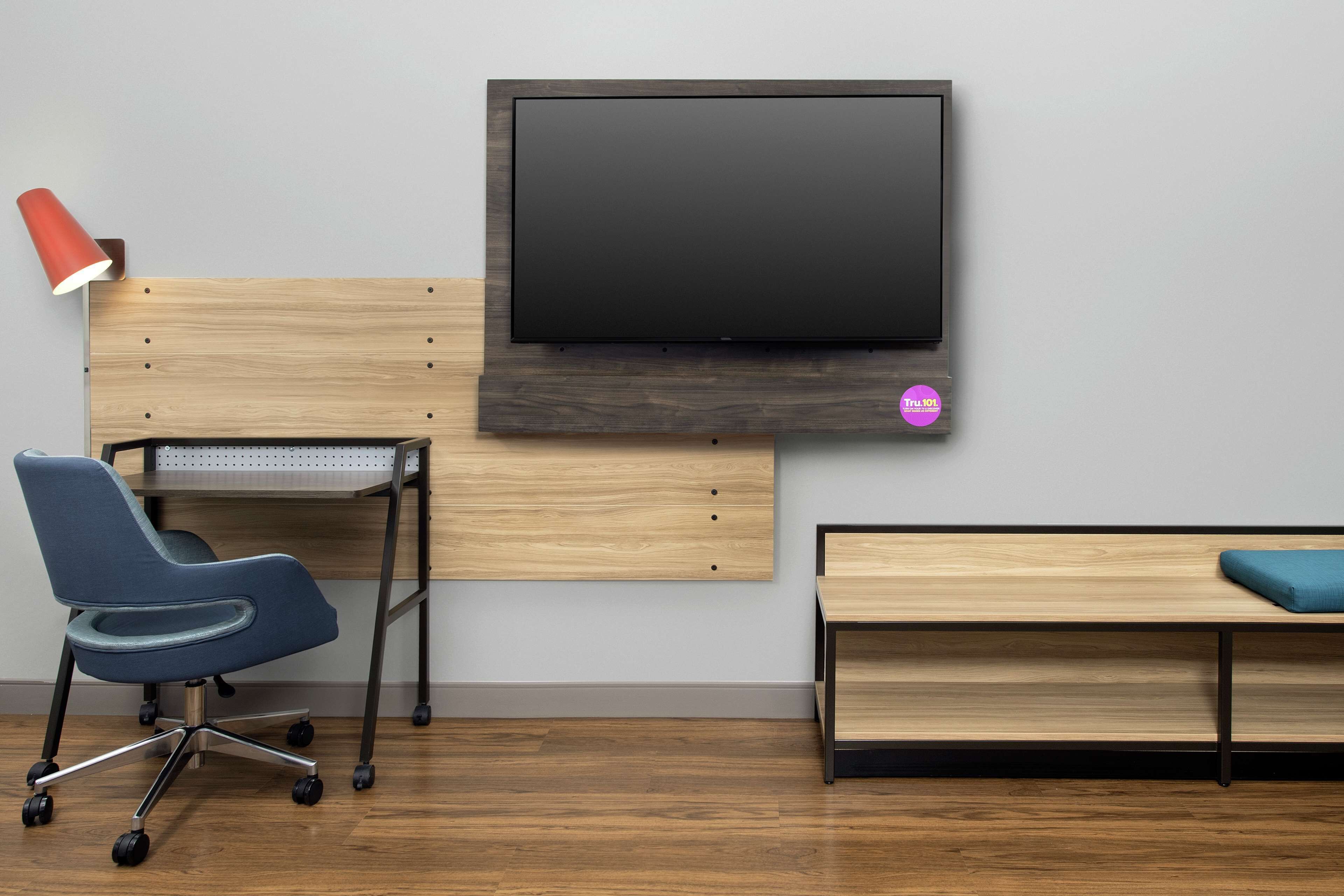 in-room safe, desk, blackout curtains, iron/ironing board