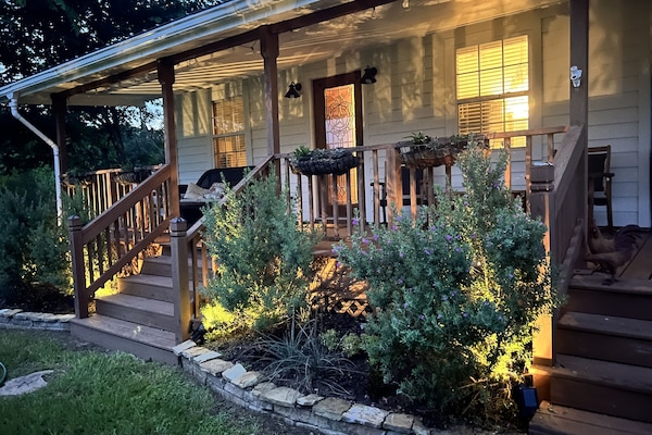 Home at dusk
