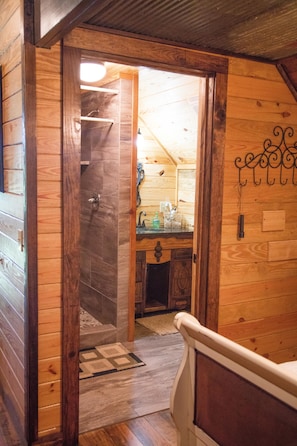 Shower, towels